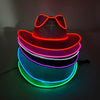 Pearlescent Cowboy Hat Dance Costume Decorate Glowing Cowgirl Cap Glowing For Neon NightClub