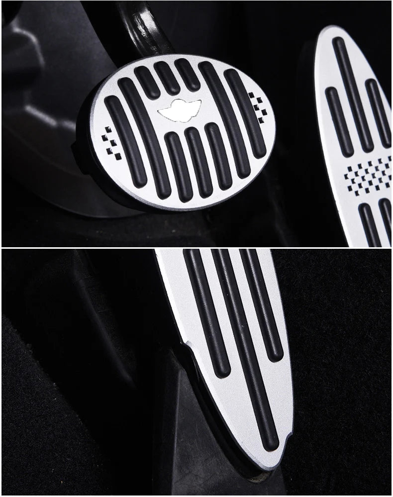 Pedal Covers Foot Pedals Pads Brake Accelerator Pedal Covers Accessories for Mini Cooper F54 F55 F56 F57 F60 Clubman Countryman