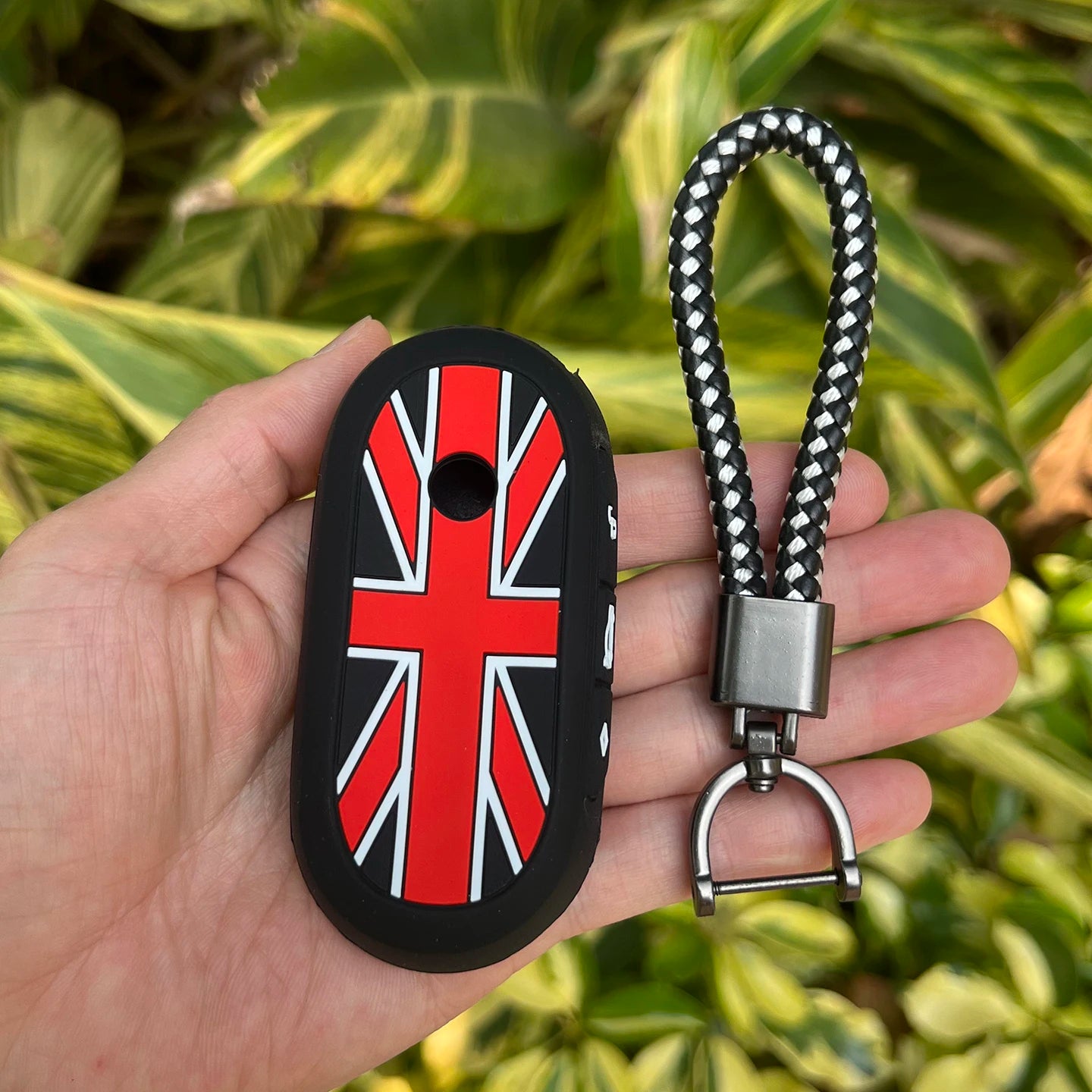 Car Key Case Protector for Mini Cooper U25 F65 F66 F67 J01 J05 Countryman Rubber Remote Cover Bag Keychain Accessories