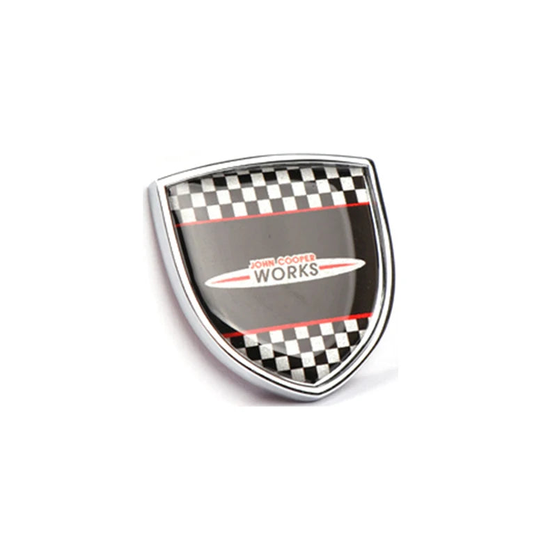 Car Body Decorative Sticker Metal Modification Accessories For MINI ONE COOPER S JCW R55 R56 R60 R61 F54 F55 F56 F57 F60
