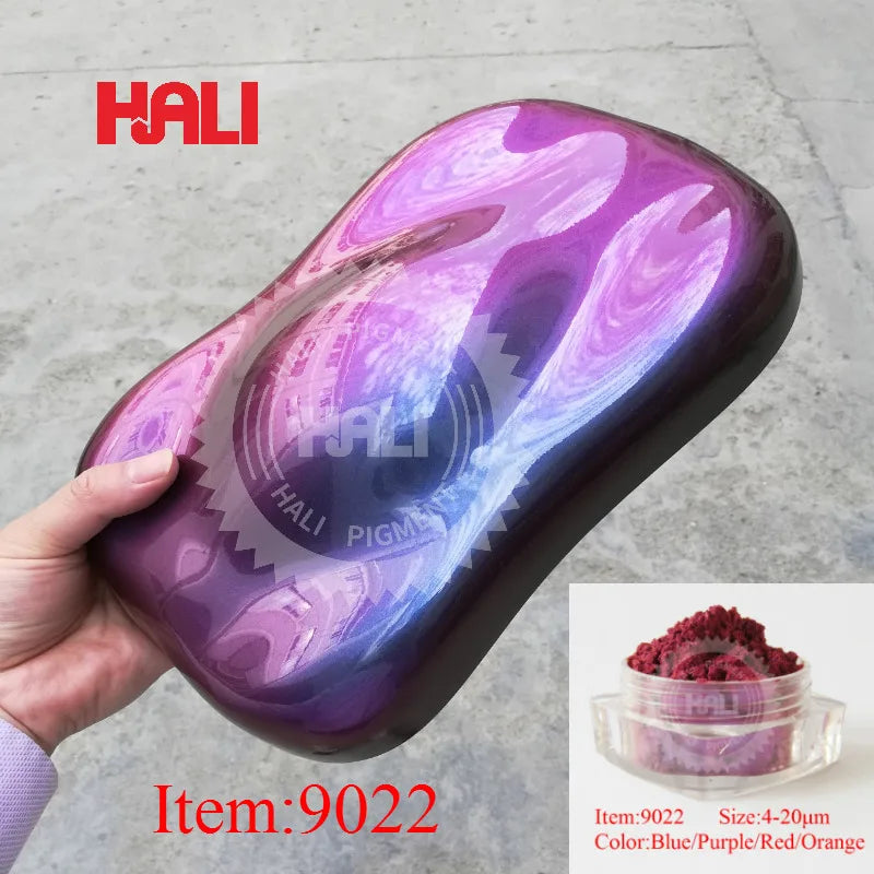 Chameleon pigment powder color shift mica pigment,color flip pigment item:4815 color:red/violet/blue