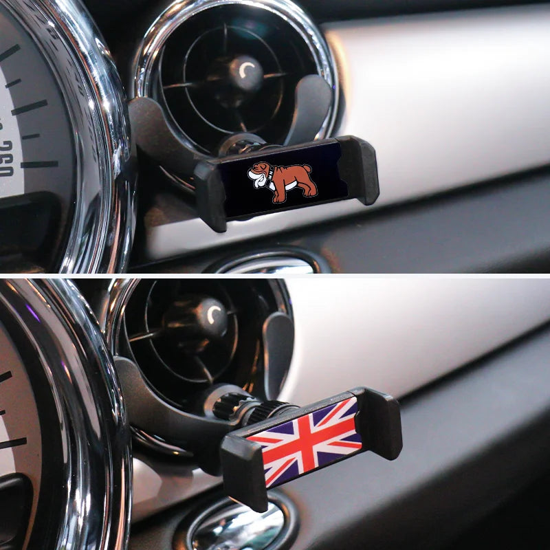 Phone Holder For MINI Cooper F54 F55 F56 F57 R55 R56 R57 R60 R50 R52 R53 Car Air Vent Outlet Car Mount Accessories ﻿