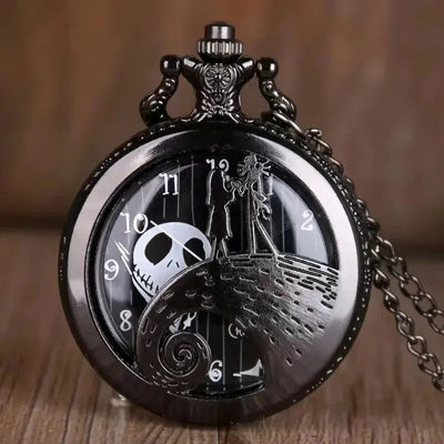 Quarzt Pocket Watch with Chain Necklace Vintage Quartz Pendant Watches Clock Chain Mens Women