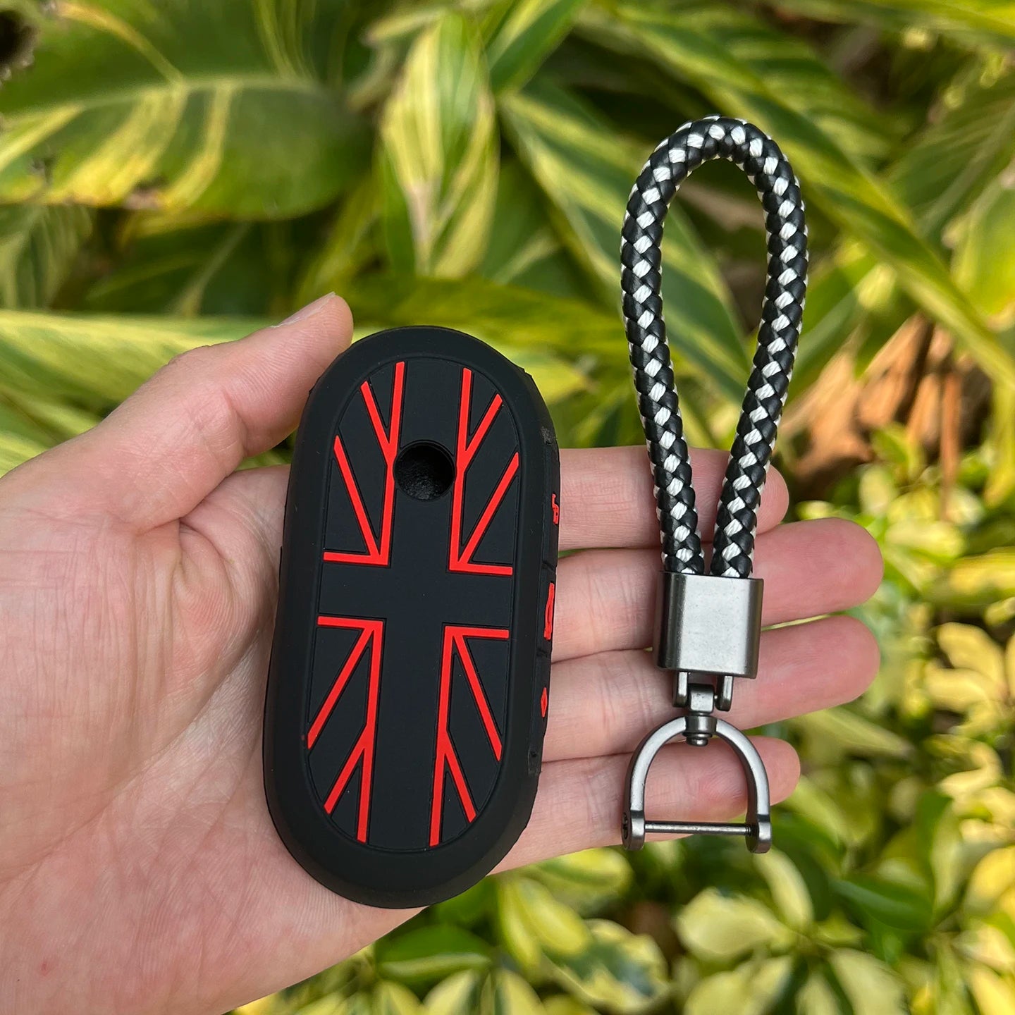 Car Key Case Protector for Mini Cooper U25 F65 F66 F67 J01 J05 Countryman Rubber Remote Cover Bag Keychain Accessories