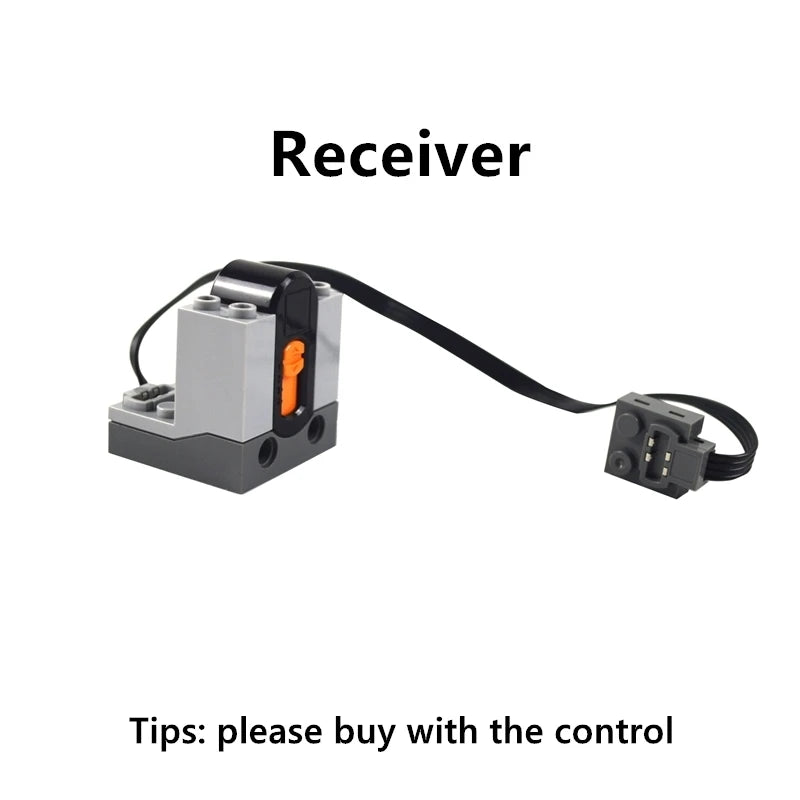 Technical parts Motor multi power functions 8293 8883 tool servo train motor PF model sets building blocks