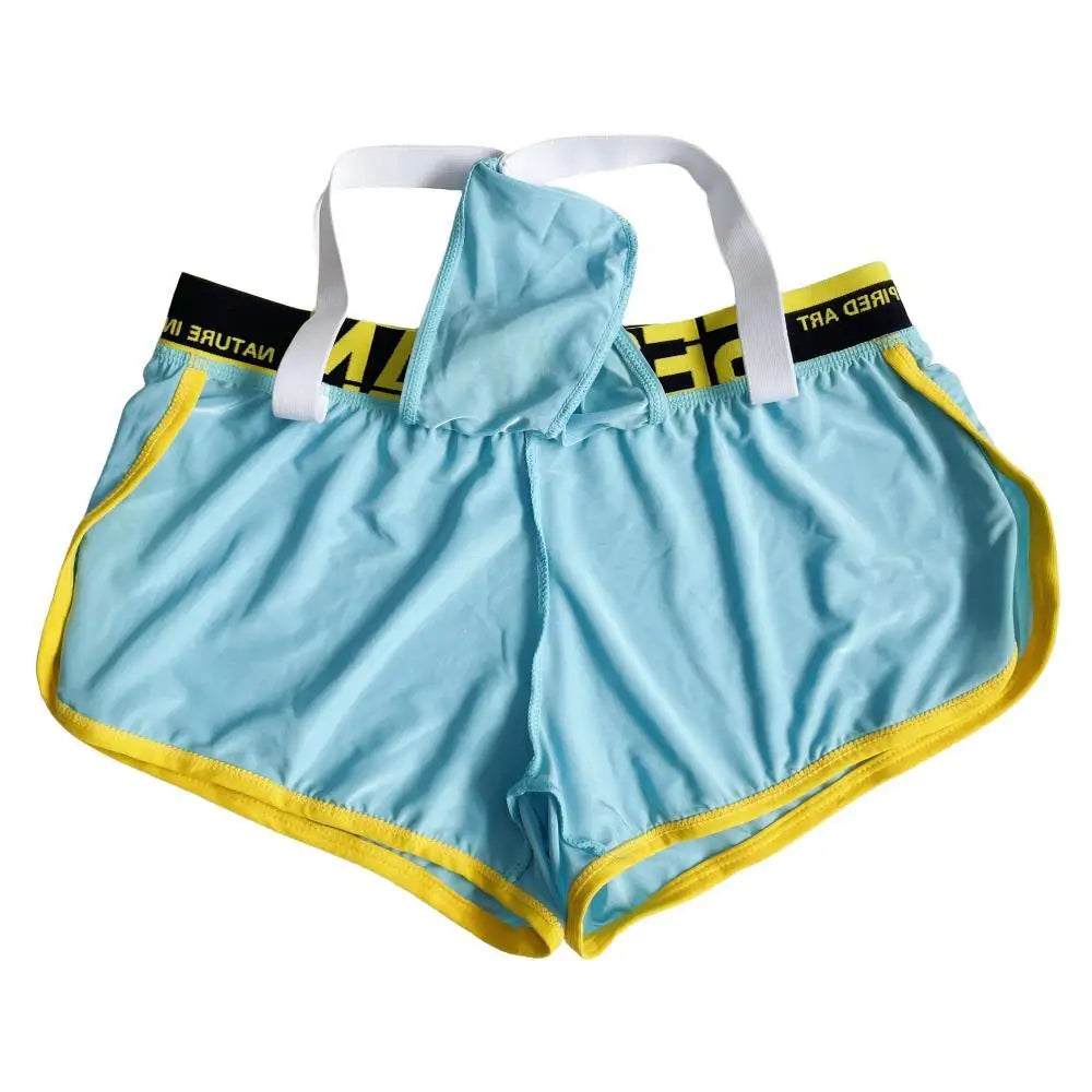 Sleep Bottoms Sexy Underwear Boxers Shorts Soft Silky Loose Loungewear Pajama Bottoms Boxer Shorts