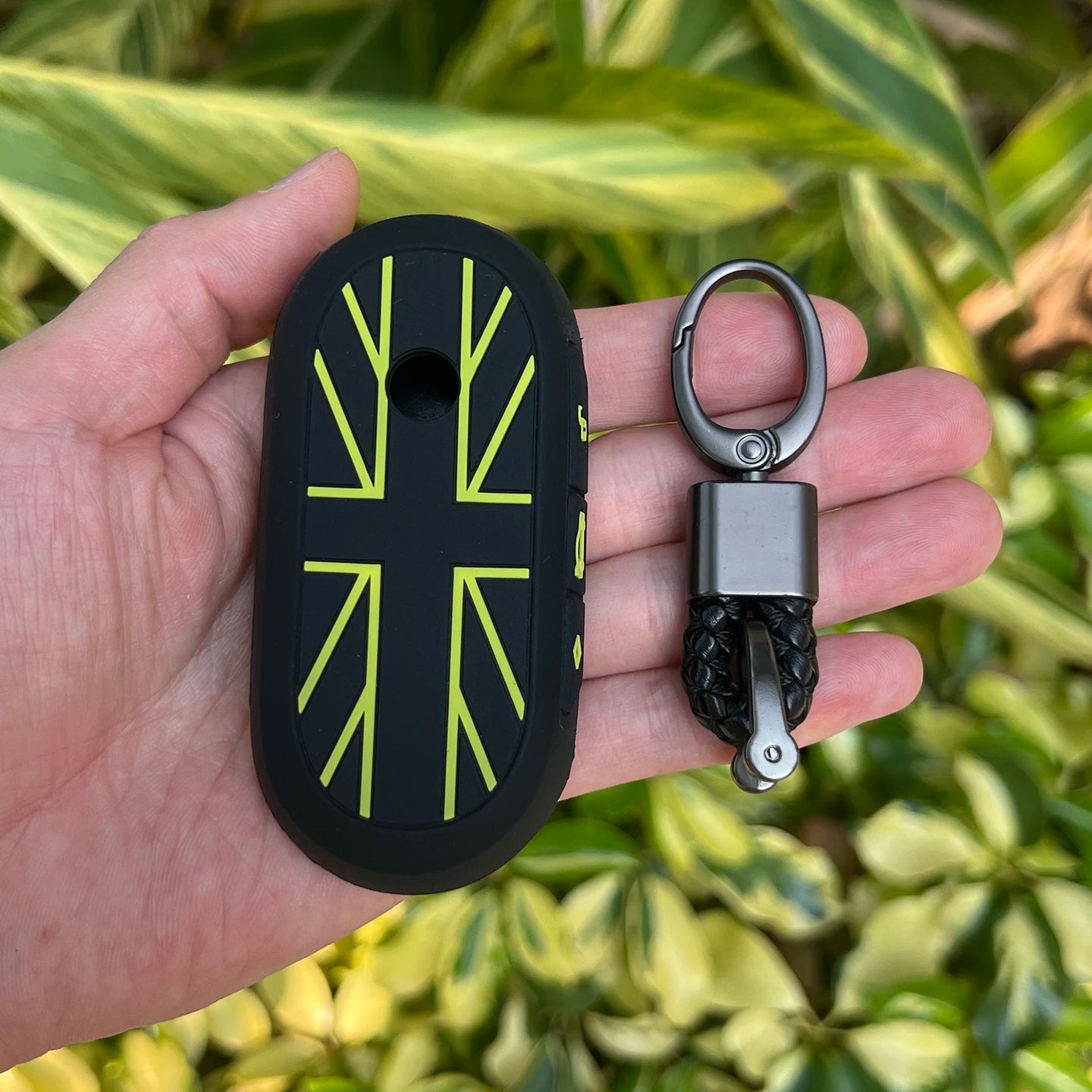 Car Key Case Protector for Mini Cooper U25 F65 F66 F67 J01 J05 Countryman Rubber Remote Cover Bag Keychain Accessories