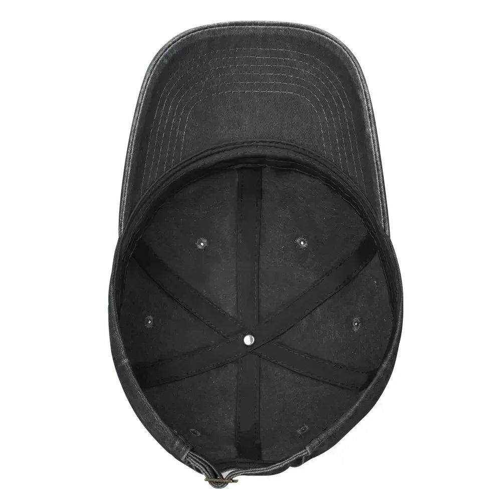 Akatsuki Pein Japan Anime Streetwear Harajuku Baseball Cap Distressed Denim Washed Sun Cap Outdoor All Seasons Travel Caps Hat