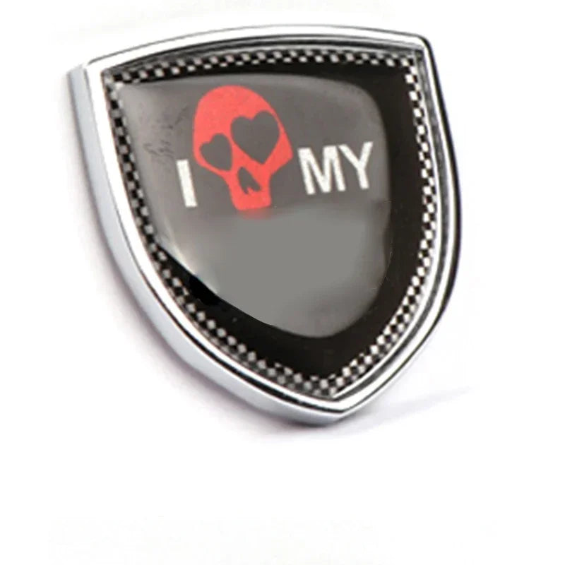 3D Adhesive Drop Process Metal Body Stickers For Mini Cooper R56 F55 Countryman Car Decals Cover Body Badge Stickers Emblem