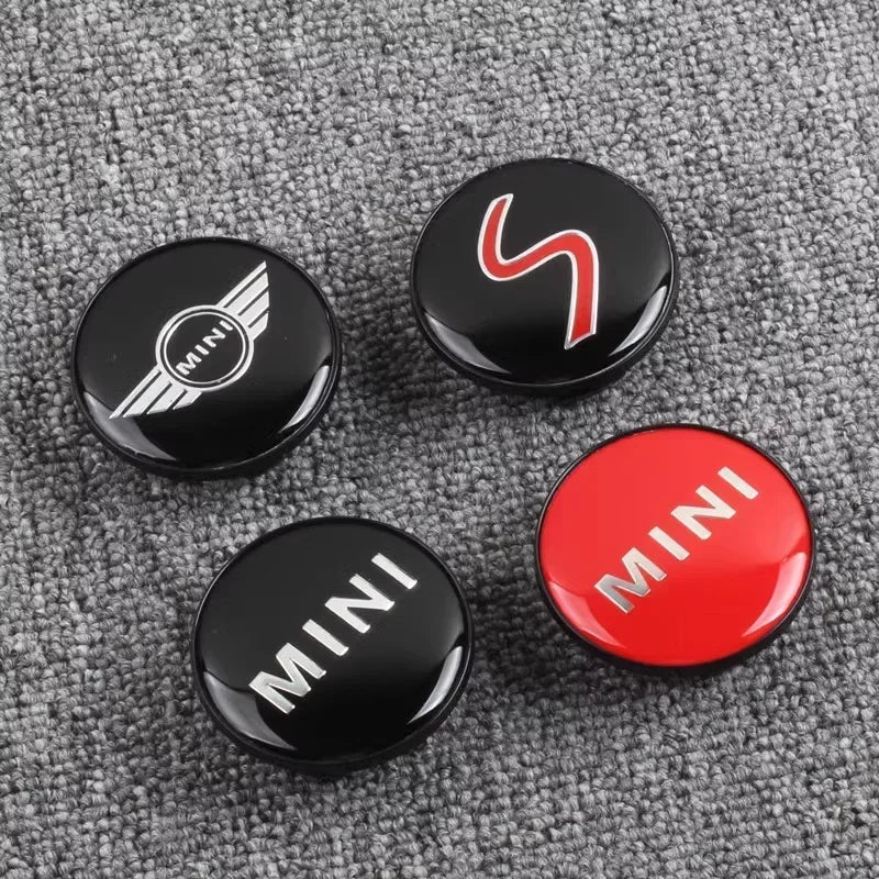 Car emblem Wheel hub Center Cap Badge covers For Mini Cooper S 2011 2012 2013 R56 R50 R53 F56 F55 R60 Accessories
