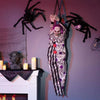 Electric Voice-activated Hanging Ghost Clown Hanging Ghost Halloween Decoration Props