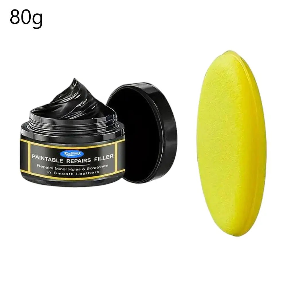 Car Interior Restorer Wax Glossy Surface Repair Agent for Scratched Plastic Leather Filling Paste Car Maintenance Essent