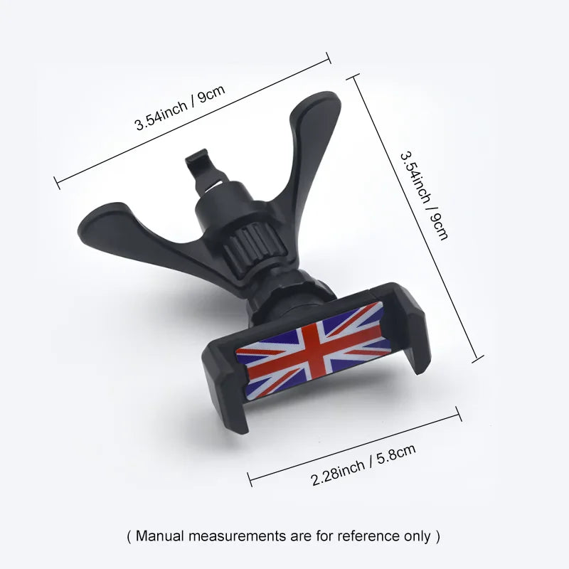 Phone Holder For MINI Cooper F54 F55 F56 F57 R55 R56 R57 R60 R50 R52 R53 Car Air Vent Outlet Car Mount Accessories ﻿