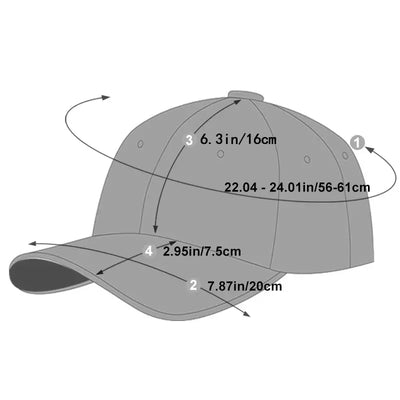 Letter Embroidery Snapback Baseball Caps Spring and Autumn Outdoor Adjustable Casual Hats Sunscreen Hat