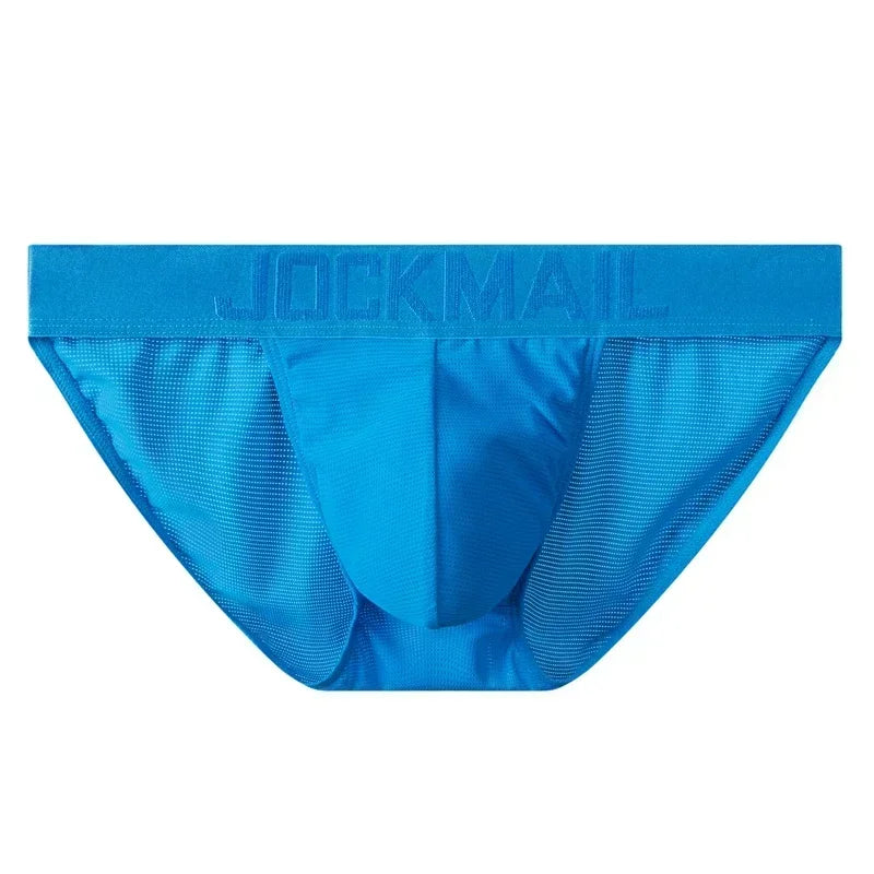 Sexy Man's Underwear Briefs Underpants Nylon Mesh Quick Dry Men's Briefs Bikini Slip Men's Tanga Briefs Nylon SPANDEX