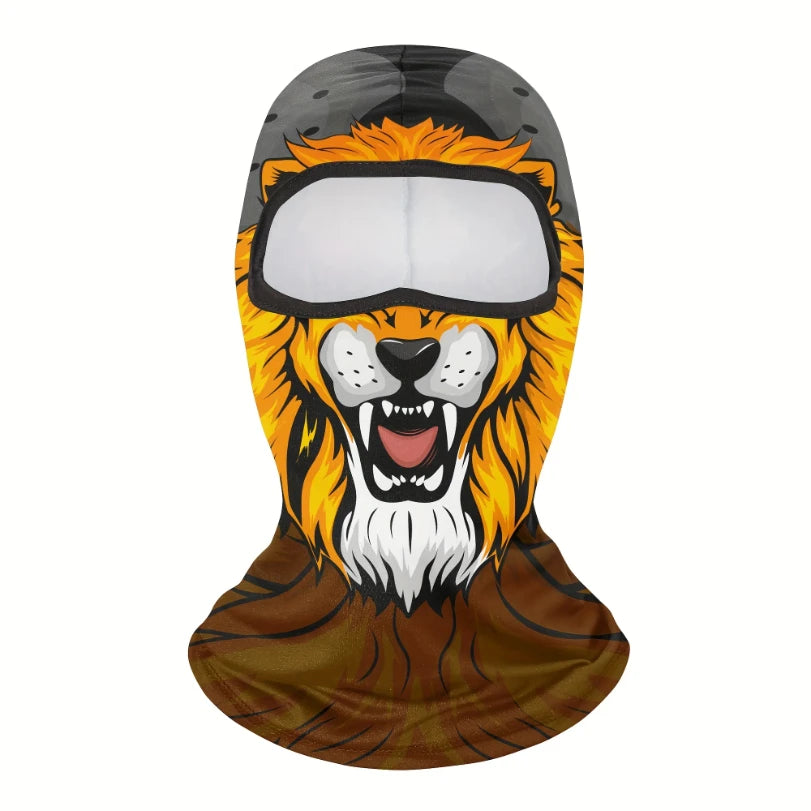 Face Mask Clown Ghost Skull Mask, Breathable Windproof, UV Sun Dust Protective Full Face Cover For Summer Sprin