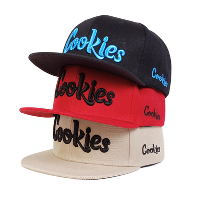 Cookies Embroidery Hip-hop Hats Spring Autumn Outdoor Adjustable Casual Baseball Caps Sunscreen Hat