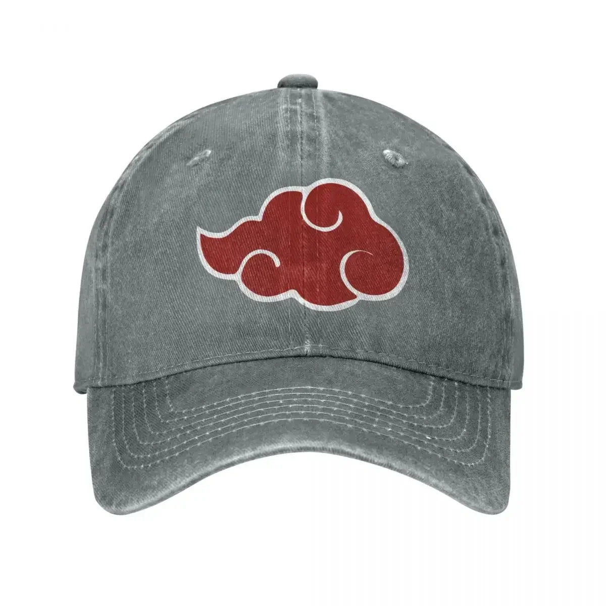 Akatsuki Pein Japan Anime Streetwear Harajuku Baseball Cap Distressed Denim Washed Sun Cap Outdoor All Seasons Travel Caps Hat
