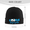 Cookie Monster Eyes Hat Autumn Winter Skullies Beanies Baggy Cute Funny Food Caps Men Women Knitted Hat