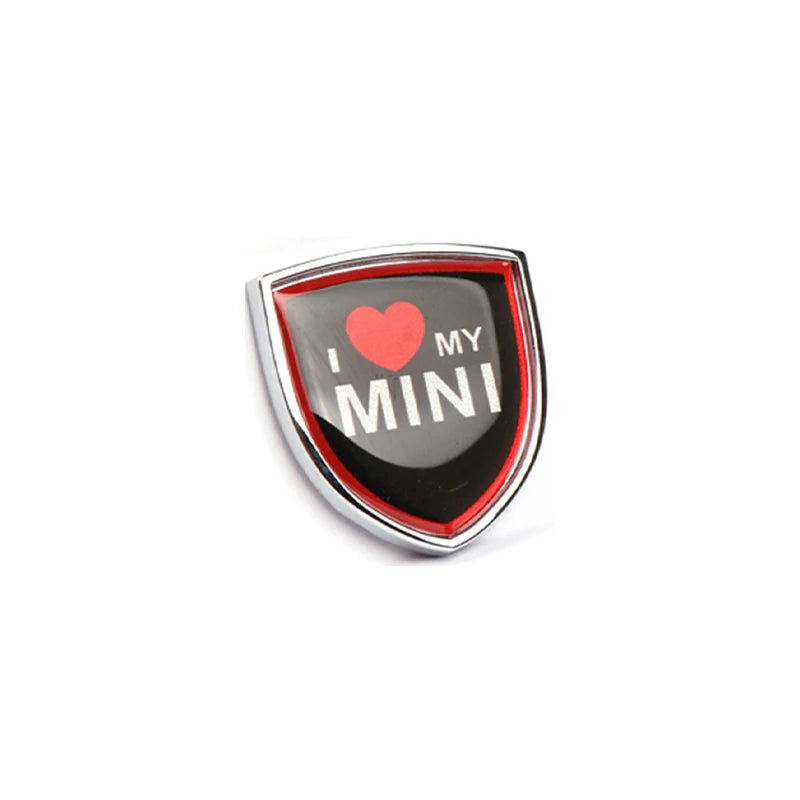 Car Body Decorative Sticker Metal Modification Accessories For MINI ONE COOPER S JCW R55 R56 R60 R61 F54 F55 F56 F57 F60