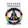 7 chakra bracelet for healing Natural Crystal Healing Anxiety Jewellery Mandala Yoga Meditation Bracelet Gift