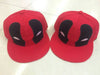 Anime Cartoon Figure Deadpool Embroidery Hip Hop Fashion Snapback Hat Cotton Casual Flat Baseball Cap