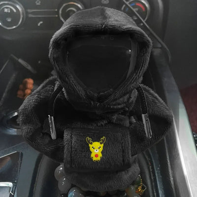 Hoodie Car Gear Shift Cover Fashion Gearshift Hoodie Gear Shift Knob Manual Handle Gear Sweatshirt