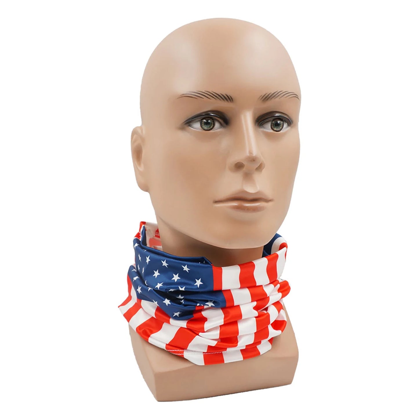 world mask Flag 20x45cm Football cup fans' seamless magic headscarf cycling windproof mask Banner Event Garlands decoration