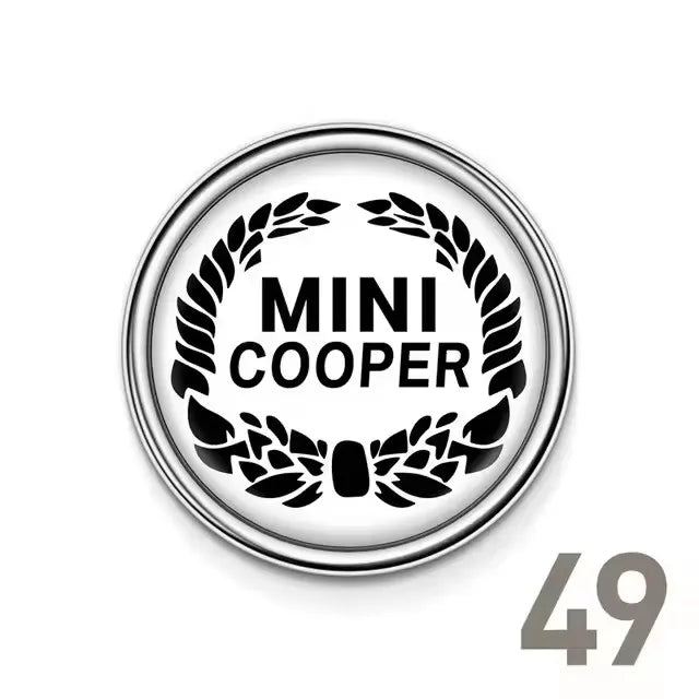 Metal Car Side Rear Sticker Window Badge for MINI COOPER JCW F56 F60 R60 R61 F60 Cooper S Countryman Paceman Decoration