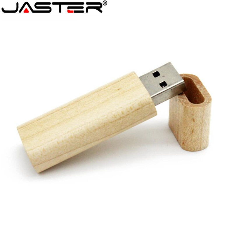 Wooden + Box USB FlashDrive Pen Driver Pendrive 4GB 16GB 32GB 64GB 128GB Memory Creativo Personal LOGO