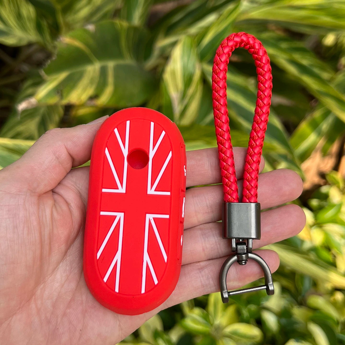 Car Key Case Protector for Mini Cooper U25 F65 F66 F67 J01 J05 Countryman Rubber Remote Cover Bag Keychain Accessories