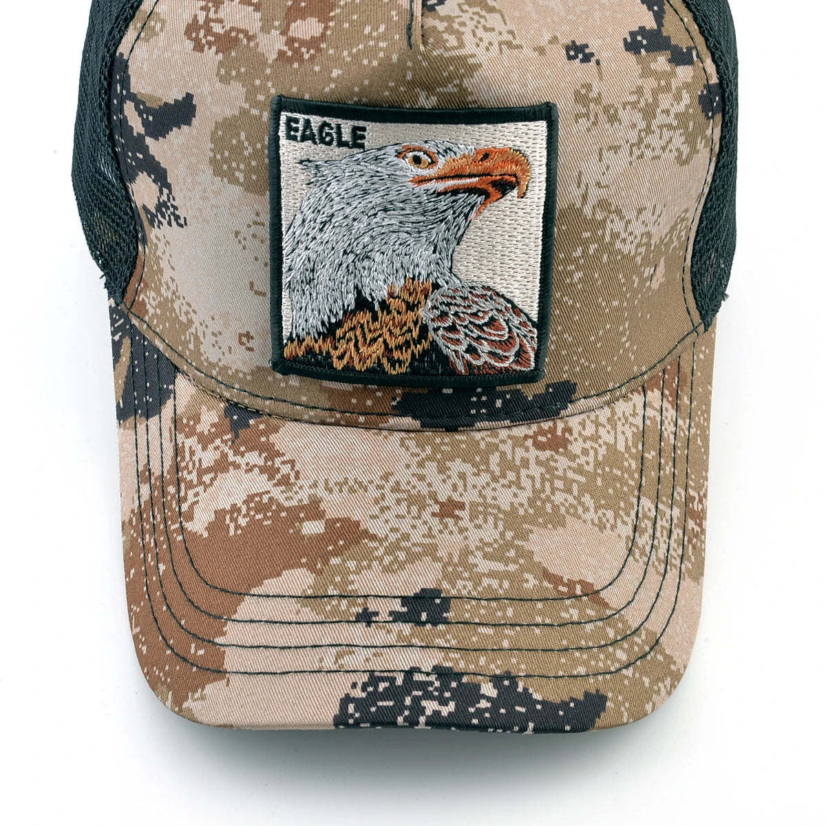 Baseball Cap With Embroidery Eagle Patch Four Seasons Snapback Visor Hat For Unisex Fashion