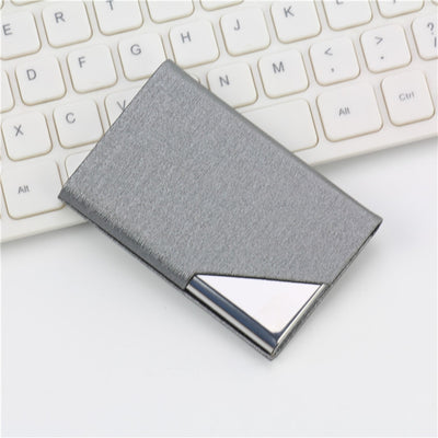 Aluminum Storage Box Business ID Credit Card Holder Mini Suitcase Bank Card Box Holder