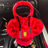 Hoodie Car Gear Shift Cover Fashion Gearshift Hoodie Gear Shift Knob Manual Handle Gear Sweatshirt