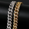 Luxury Gold Dog Chain Collar Cuban Chain Link Choke Collar for Small Medium Large Dogs