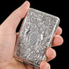 Cigarete Case for 14 Cigarettes Vintage Portable Pocket Tobacco Case Cigarette Holder