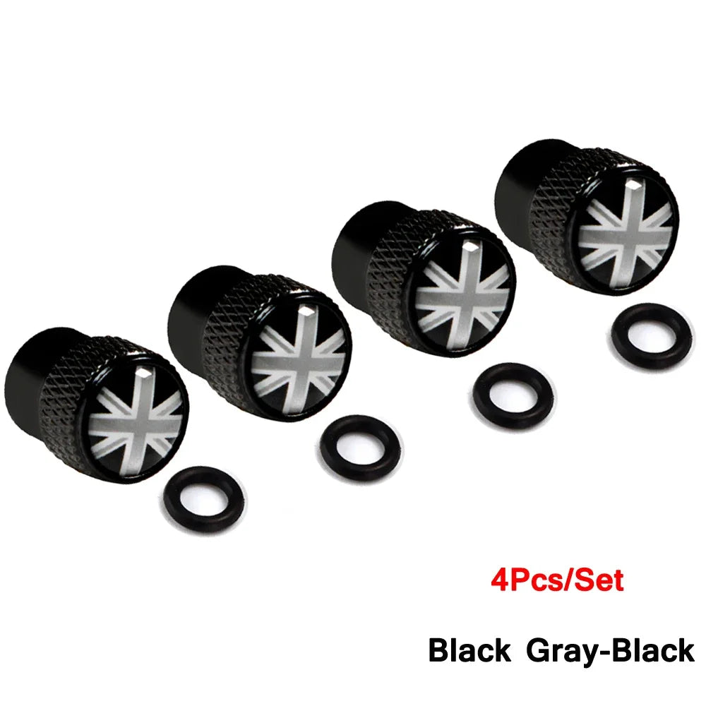Tire Valve Caps Universal Fits All Cars Trucks SUV Bike Bicycle Motorcycle Car Aluminum Alloy Tyre Valve Dust Covers