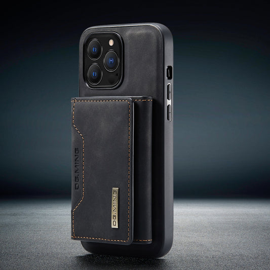 2 In 1 Detachable Magnetic Leather Case for IPhone 13 12 14 11 Pro Max Xs XR 7 8 Plus Se2020 Wallet Cover Cards Holder Pocket