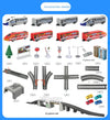 Model Railway Track Harmony Rail Toy Car  Assemble DIY Set Children Christmas Gift Toy for Boy