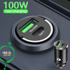 Car Charger Lighter Fast Charging for iPhone QC3.0 Mini PD USB Type C Car Phone Charger