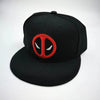 Anime Cartoon Figure Deadpool Embroidery Hip Hop Fashion Snapback Hat Cotton Casual Flat Baseball Cap