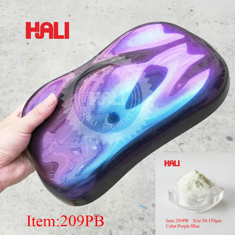 Chameleon pigment powder color shift mica pigment,color flip pigment item:4815 color:red/violet/blue
