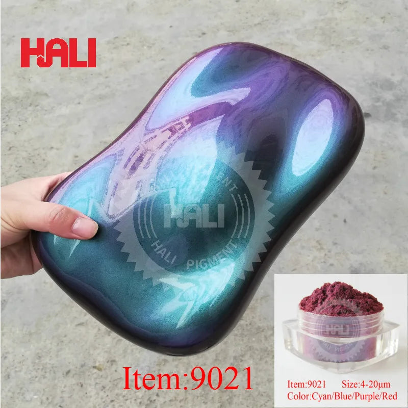 Chameleon pigment powder color shift mica pigment,color flip pigment item:4815 color:red/violet/blue