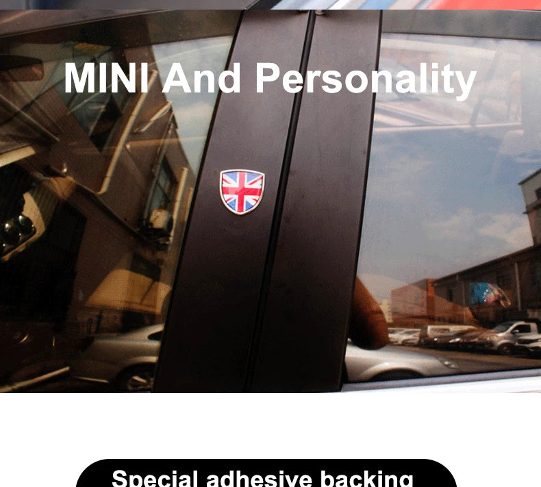Car Body Decorative Sticker Metal Modification Accessories For MINI ONE COOPER S JCW R55 R56 R60 R61 F54 F55 F56 F57 F60
