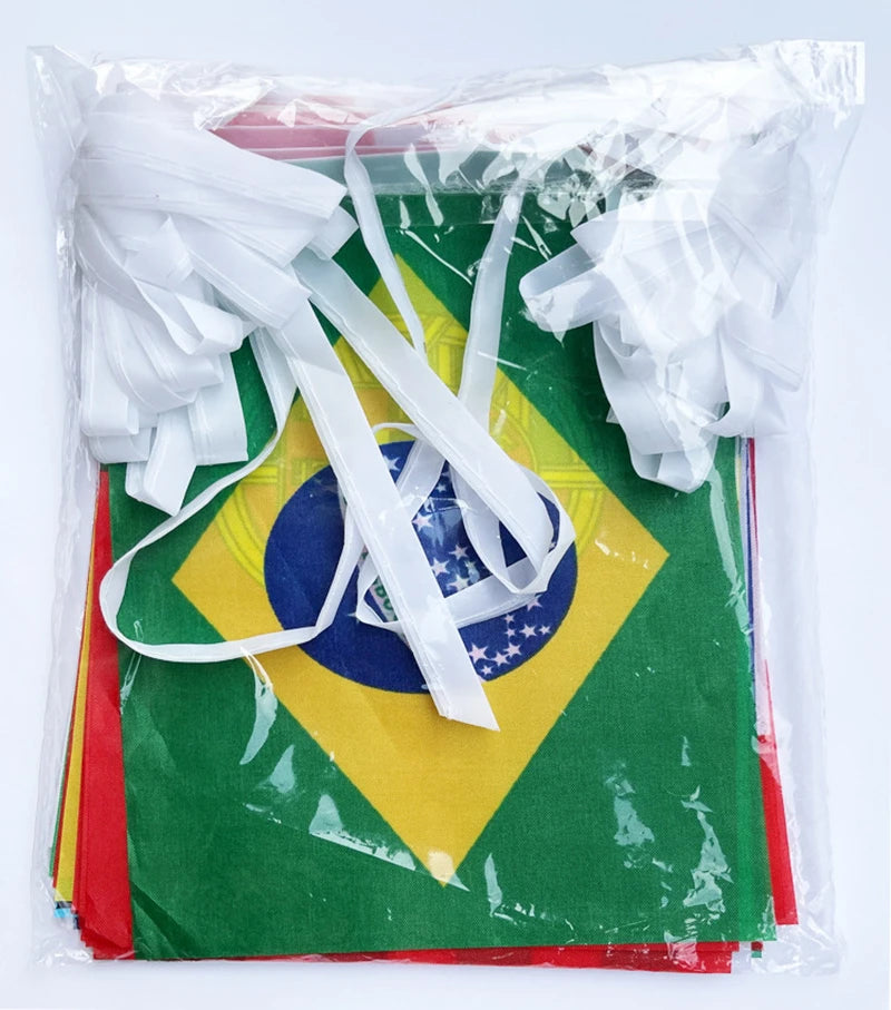 FLAG 100/200 Countries National Flag14x21cm 20x30cm String Flag Countries Around The World Nations Flag For Party decor