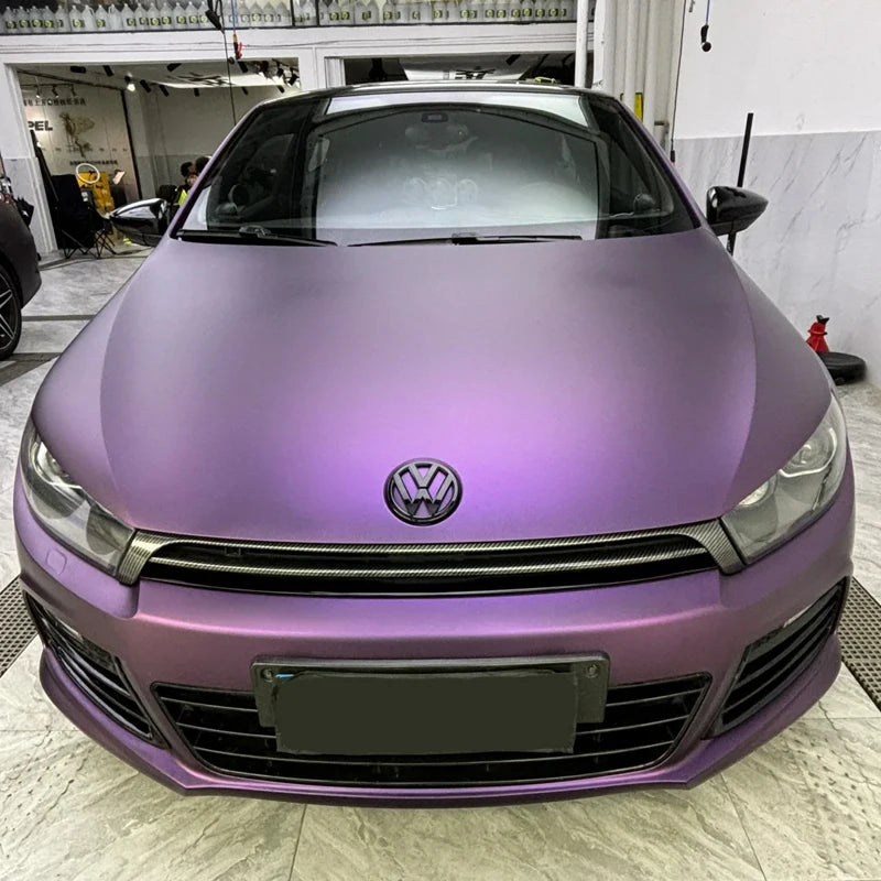 Purple Vinyl Wrap Film Adhesive Decal Motorbike Car Wrapping with Air Release Bubble Free