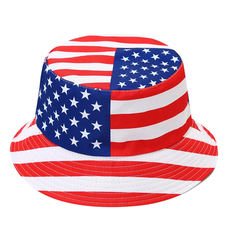 Countries National Flag Bucket Hat Men Women Football Fan Party Football Cup Reversible Sun Hat Soccer Fans