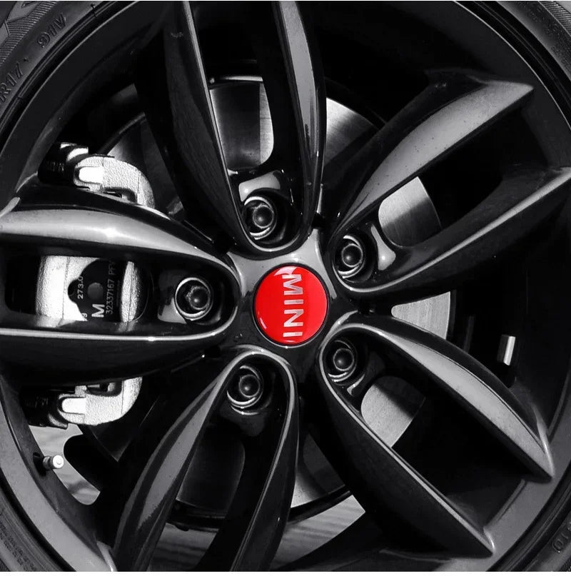 Car emblem Wheel hub Center Cap Badge covers For Mini Cooper S 2011 2012 2013 R56 R50 R53 F56 F55 R60 Accessories