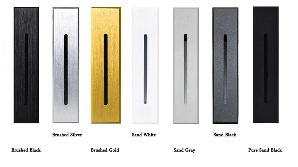 Wall Stairs Light LED 3W Wall + Lamps Step Lamp Indoor lighting Nightlight Stairway Led Corridor Foyer Kitchen Hallway Lamp