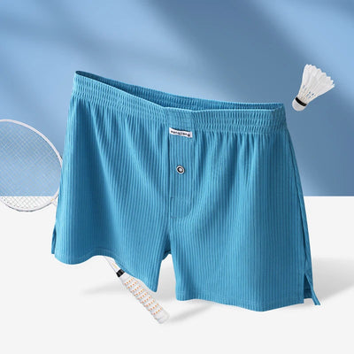 Mens Underwear Stretch Cotton Boxer Shorts Threaded Aro Pants Sleepwear Loungewear Shorts Boxers Male Underpants Panties